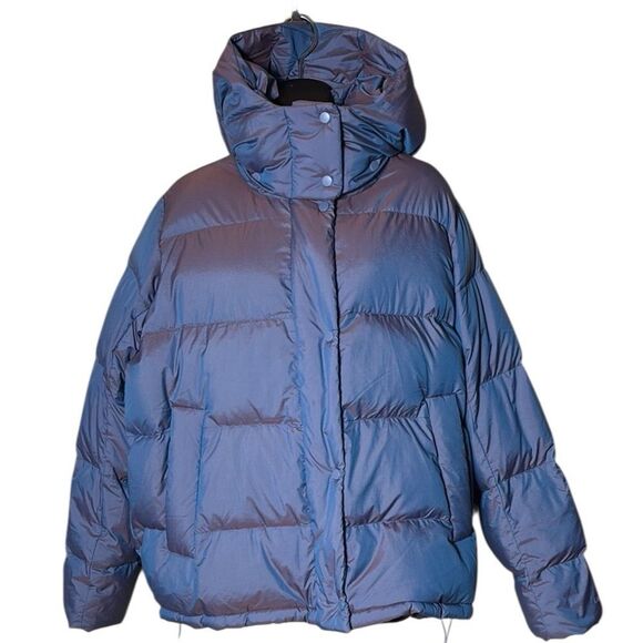 Lululemon women’s 10 wunder puff 600 down fill jacket heathered wild indigo - Picture 2 of 14